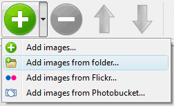 Add Images To Gallery : flash xml auto image rotator button