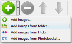 Add Images To Gallery : flash dock menu website